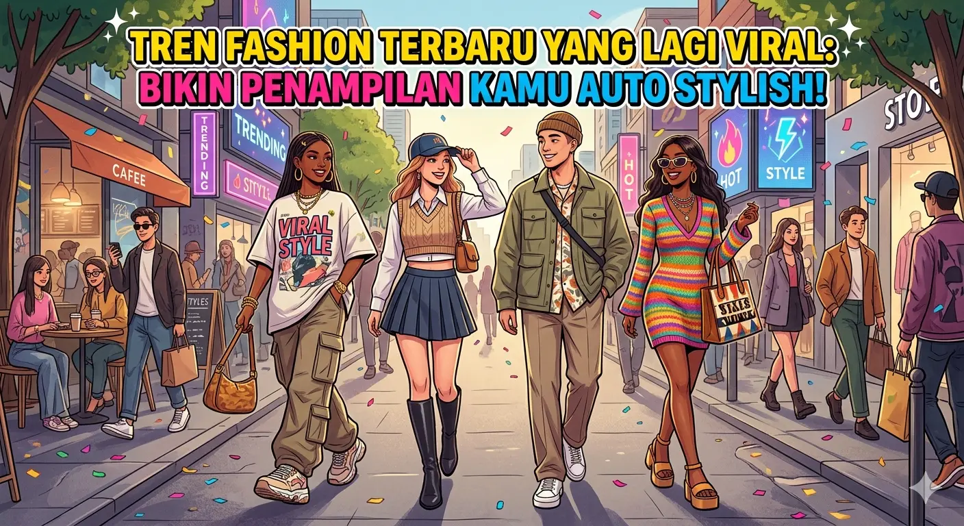 Tren Fashion Terbaru yang Lagi Viral: Bikin Penampilan Kamu Auto Stylish!