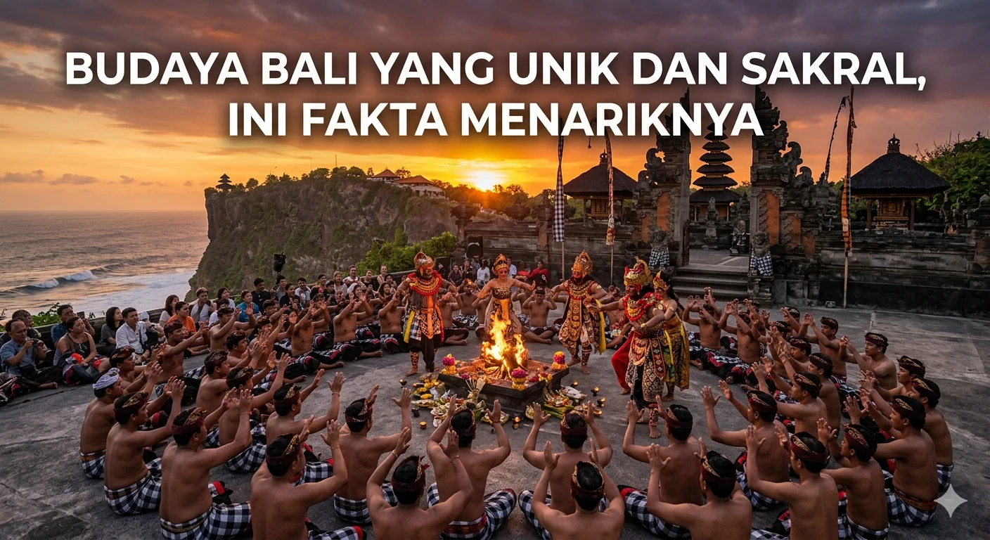 Budaya Bali yang Unik dan Sakral, Ini Fakta Menariknya