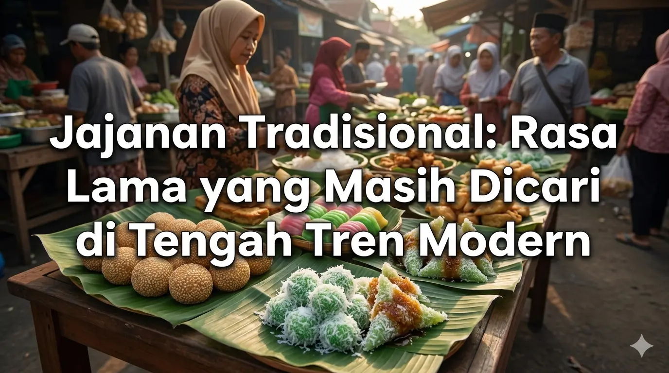 Jajanan Tradisional 🍡 Rasa Lama yang Masih Dicari di Tengah Tren Modern