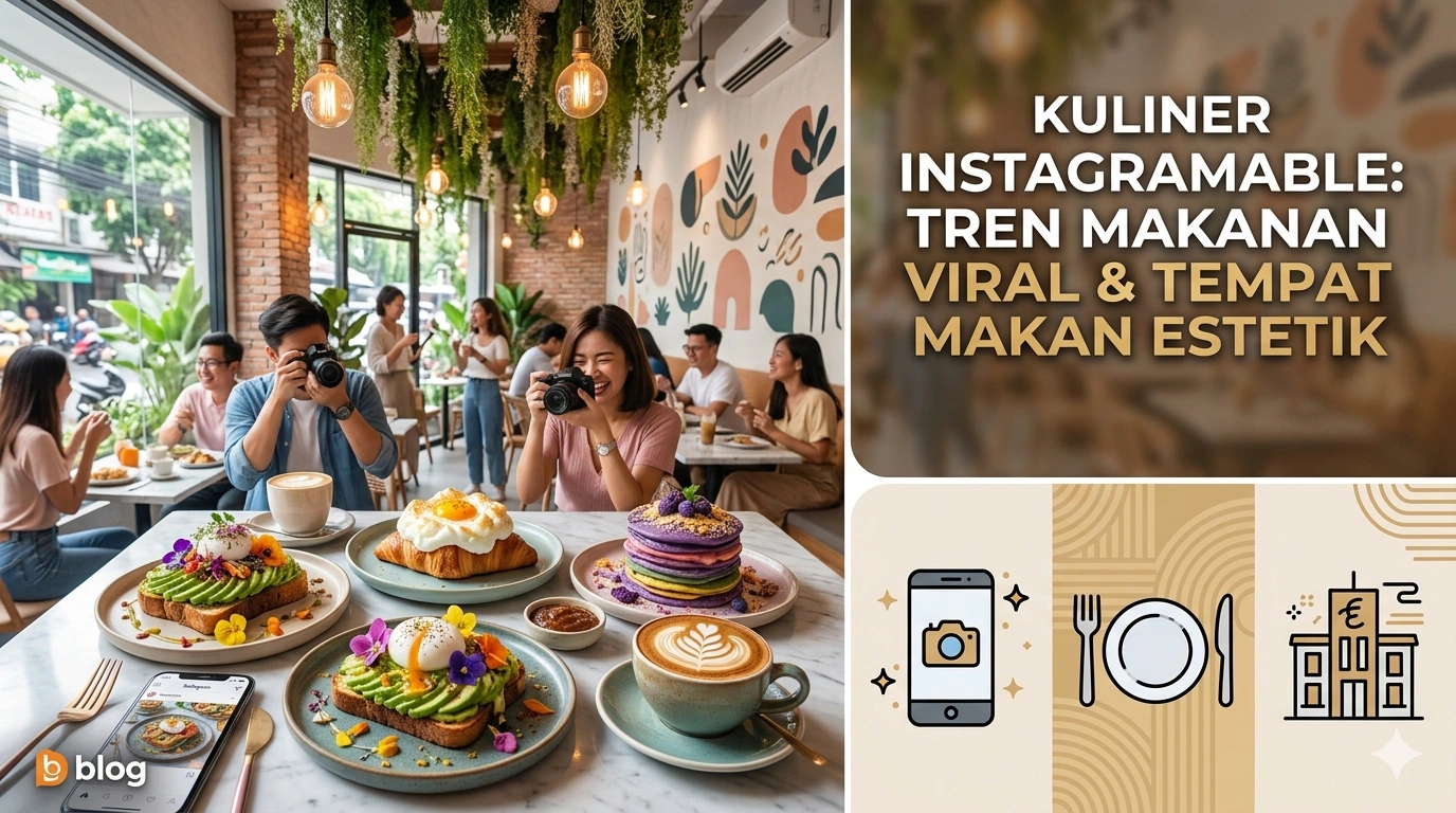 Kuliner Instagramable: Tren Makanan Viral & Tempat Makan Estetik