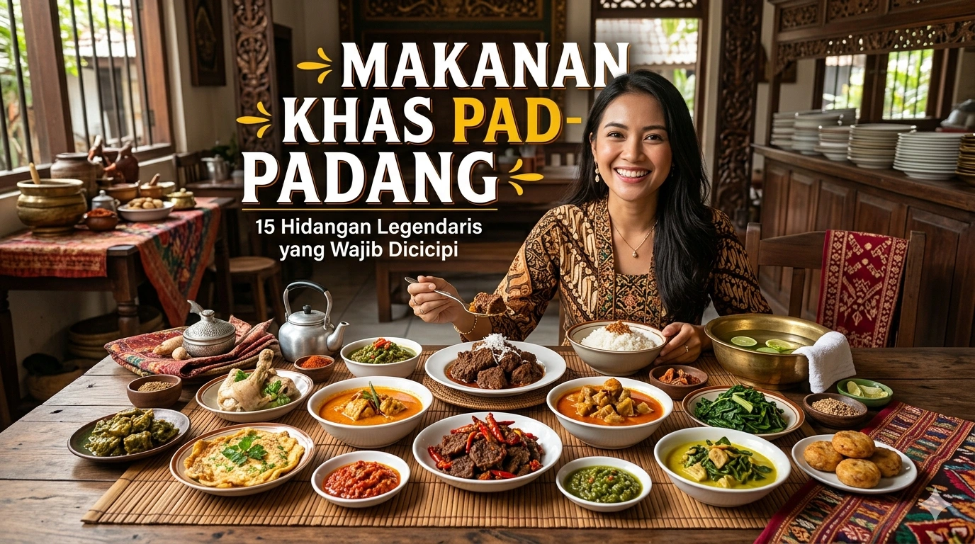 Makanan Khas Padang: 15 Hidangan Legendaris yang Wajib Dicicipi