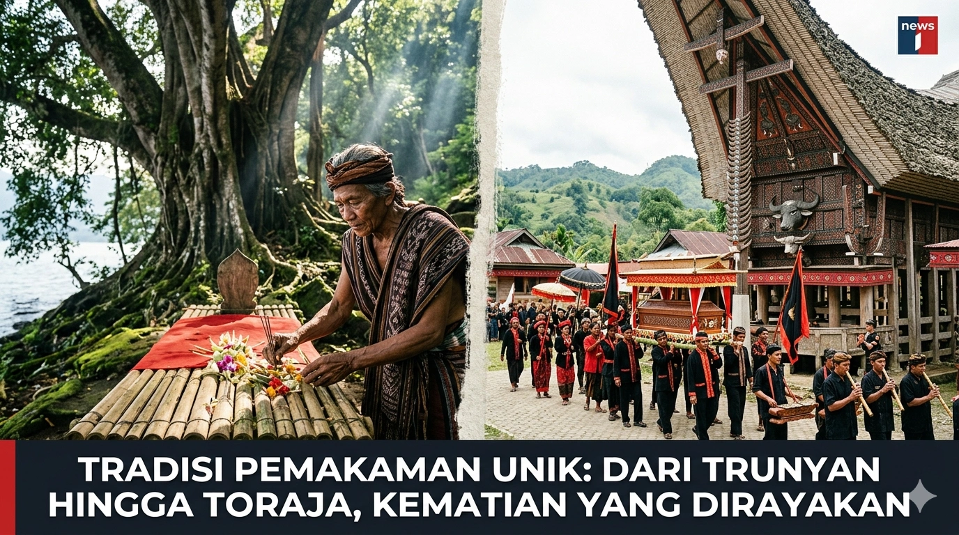 Tradisi Pemakaman Unik: Dari Trunyan hingga Toraja, Kematian yang Dirayakan