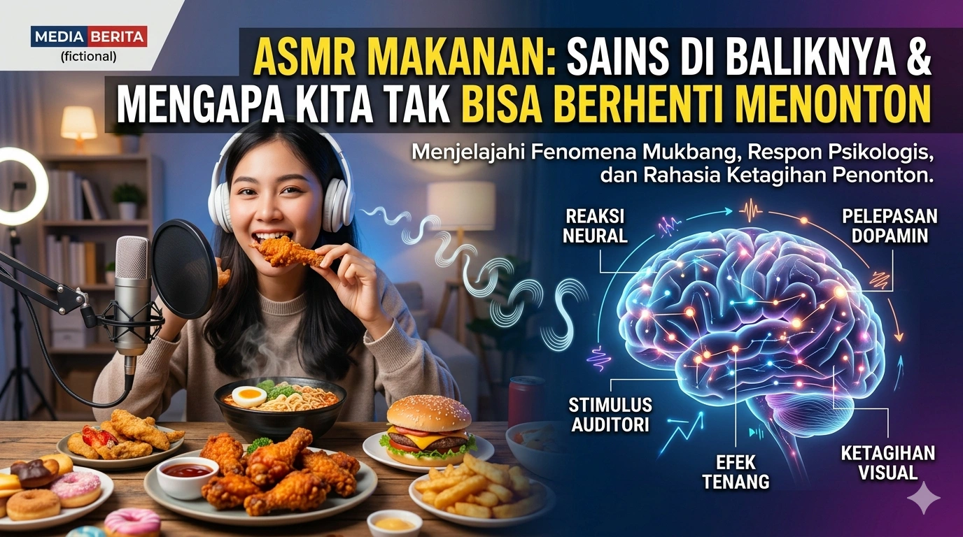 ASMR Makanan: Sains di Baliknya & Mengapa Kita Tak Bisa Berhenti Menonton