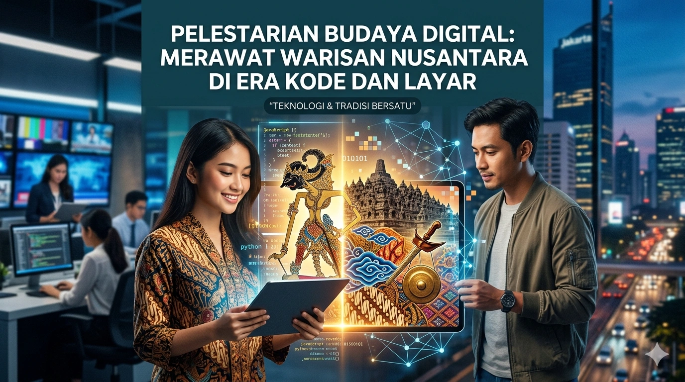 Pelestarian Budaya Digital: Merawat Warisan Nusantara di Era Kode dan Layar