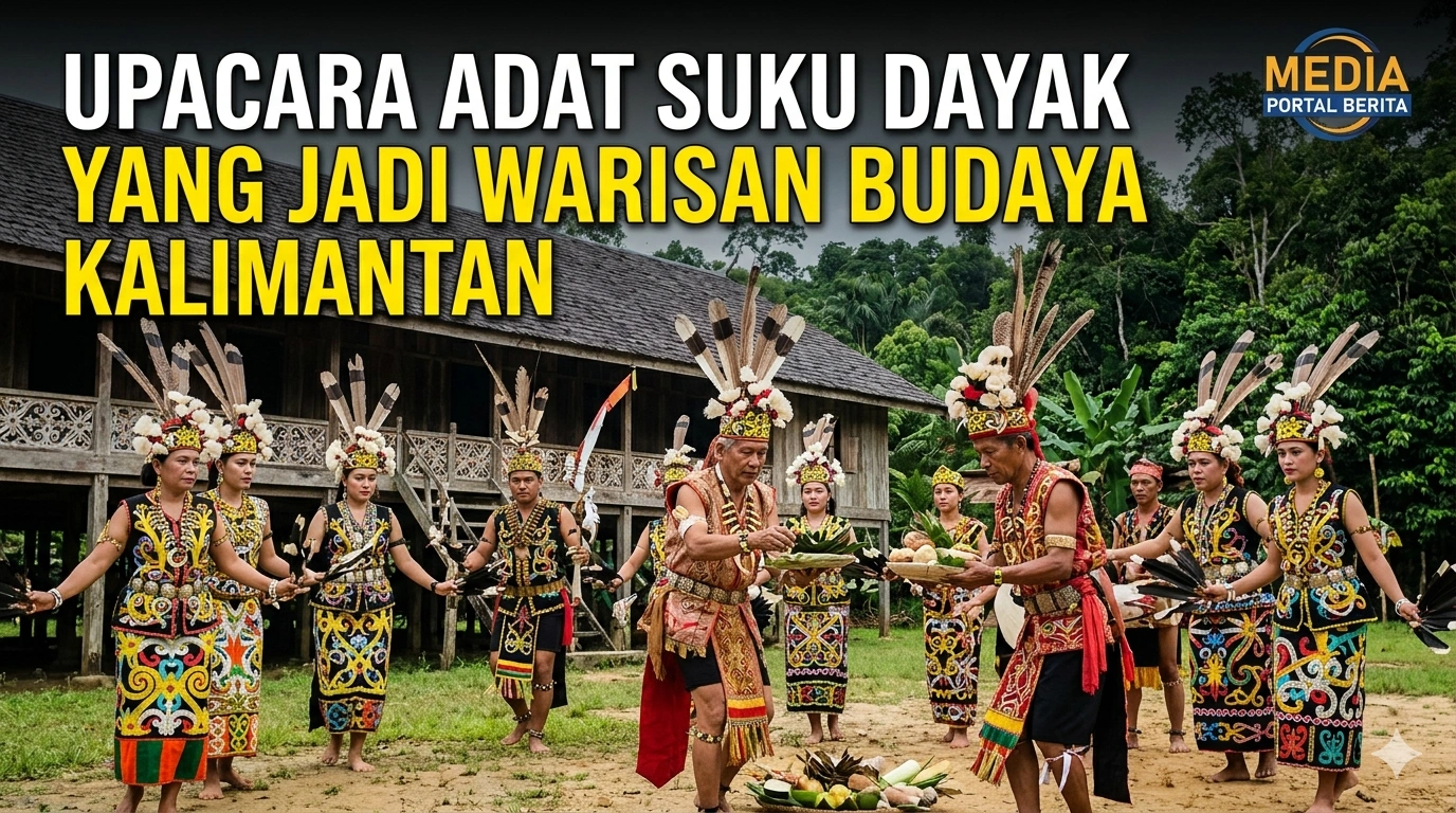 Upacara Adat Suku Dayak