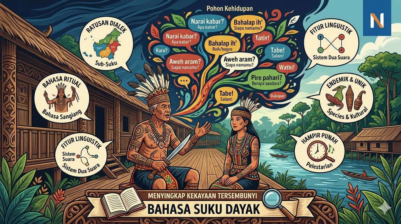 Bahasa Suku Dayak