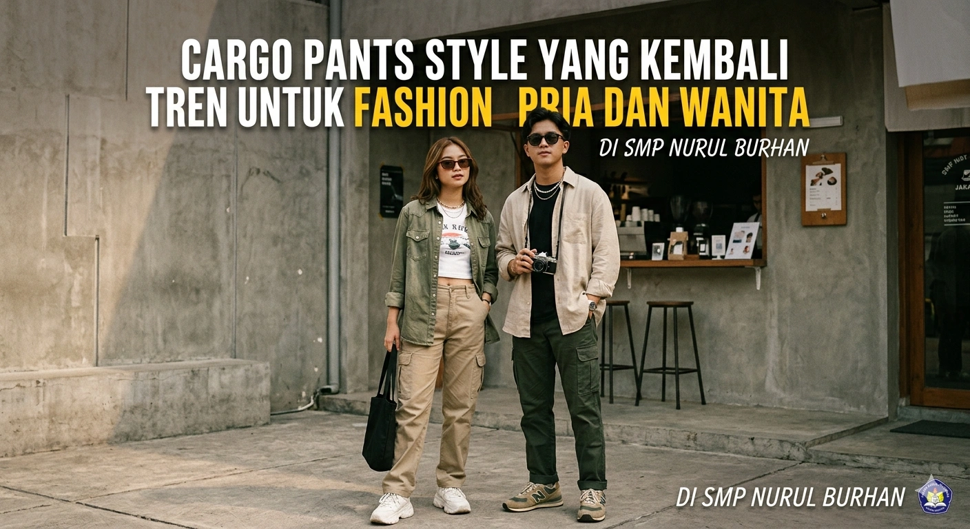 Cargo Pants Style yang Kembali Tren untuk Fashion Pria dan Wanita