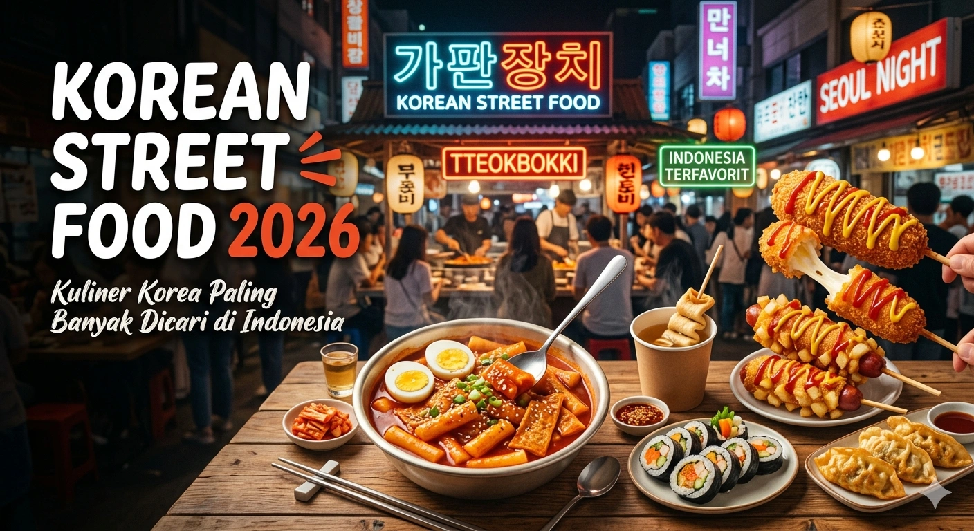 Korean Street Food 2026: Kuliner Korea yang Paling Banyak Dicari di Indonesia