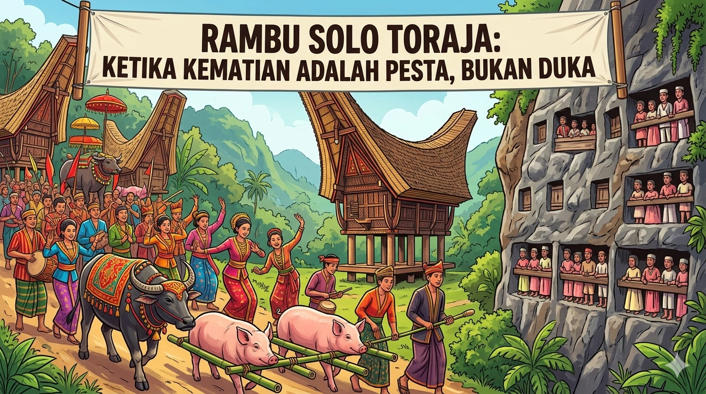 Rambu Solo Toraja: Ketika Kematian Adalah Pesta, Bukan Duka