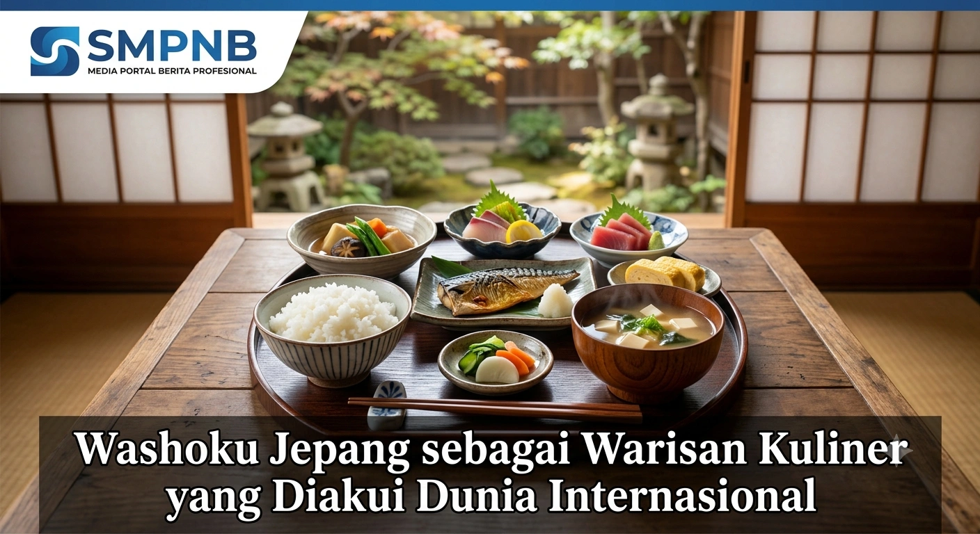 Washoku Jepang sebagai Warisan Kuliner yang Diakui Dunia Internasional