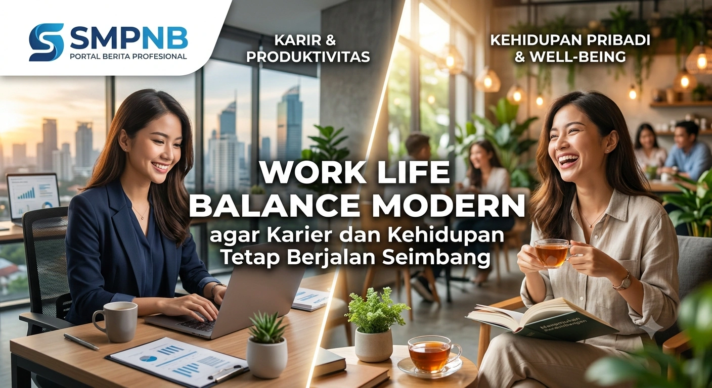 Work Life Balance Modern agar Karier dan Kehidupan Tetap Berjalan Seimbang
