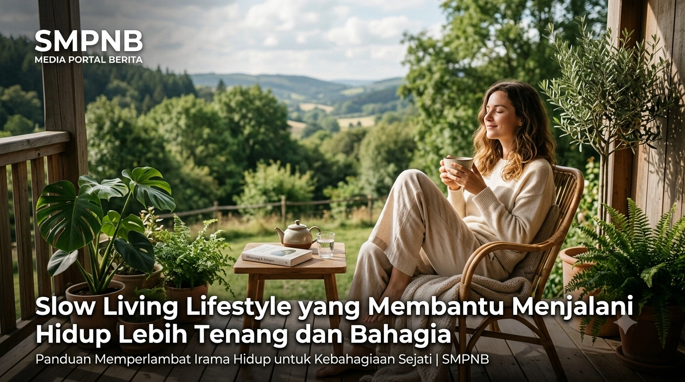 Slow Living Lifestyle yang Membantu Menjalani Hidup Lebih Tenang dan Bahagia