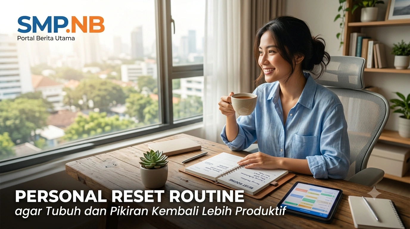 Personal Reset Routine agar Tubuh dan Pikiran Kembali Lebih Produktif